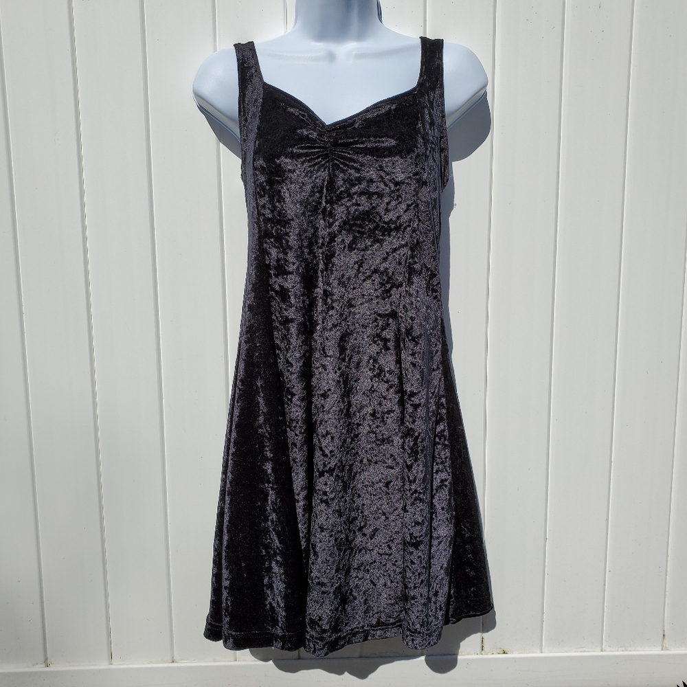 Black Velour Dress